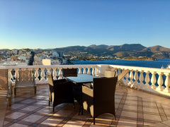 This appartement is ideally located along the little harbor of Agios, and its te Brussels, Belgium Harbor view large appartement - Ideal location! Entire rental unit vacation rental 14138482