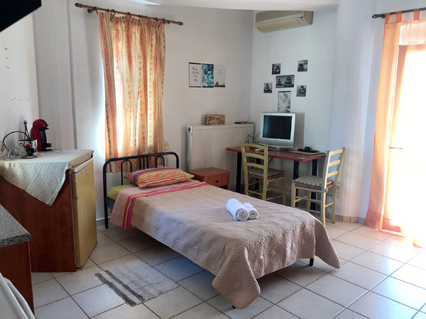 The apartment is in a quiet area especially in the summer  just 7km from the cen Heraklion, Greece Studio Renata Entire rental unit vacation rental 22808193
