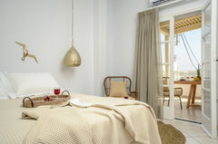 Decorated in light shades and elegantly furnished our beautifully decorated Smir  Smirida Upper Floor 4pax Entire condo vacation rental 35741124