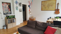 2 room apartment (1 bedroom, 1 dining/living room) with space for up to 4 people Copenhagen, Denmark Nice and cozy flat in the heart of Nørrebro, CPH Entire rental unit vacation rental 25412218