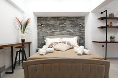 Orion Eco Suites is a building designed to offer a hospitality experience with h Heraklion, Greece ORION Eco Suites  Superior Suite Apollo Entire rental unit vacation rental 45182721