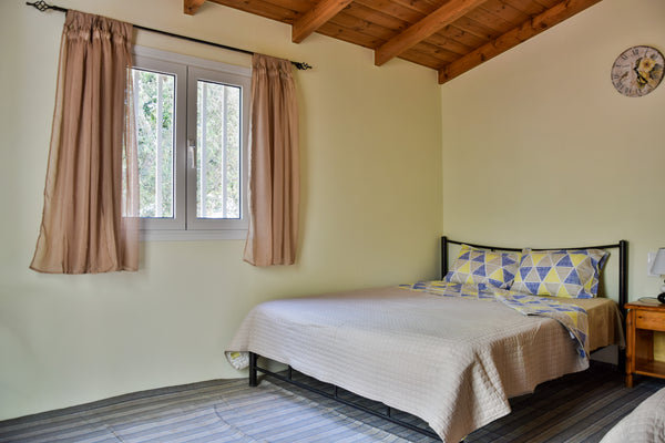 Camping Hania- Bungalow is a cozy one-space room. It has two beds (one double, o Chania, Greece Camping Bungalow with shared WC Entire bungalow vacation rental 44986118