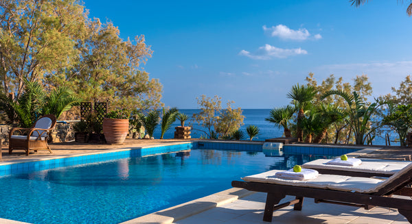 Villa South Crete is an amazing beachfront villa located in the area of Makrigia Agios Nikolaos, Greece South Crete Villa - Beachfront villa  private pool Entire villa vacation rental 46063391