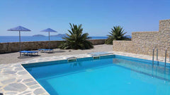 Fully equipped holiday apartment (1 room), bathroom and balcony or terrace, frig  Villa Stephania Agios Pavlos Triopetra Entire guest suite vacation rental 35325388