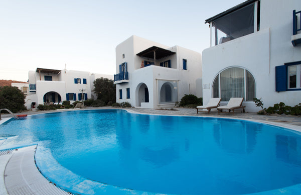 This charming Cycladic-style villa in Ornos is in a small resort complex with a   Glamorous 2BR Villa in Ornos with Amazing Sea View Entire home vacation rental 45048269