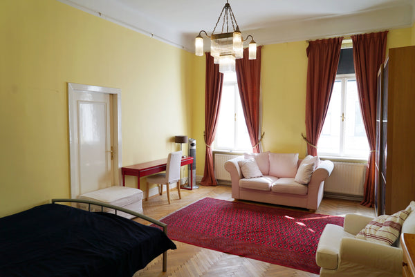 The apartment is located in Vienna's Embassy Quarter in the immediate vicinity o Vienna, Austria A smart room in Vienna's Embassy Quarter Private room in rental unit vacation rental 33536789