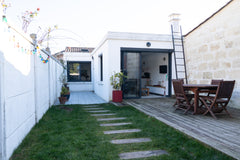 Completely restored in 2018, our 80 sqm house is located in a quiet district. A  Bègles, France Warm, bright & modern Family Home with garden Entire home vacation rental 30223047