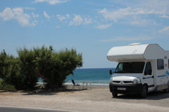 We rent out our Knaus over-cab camper (2009) for max 4 persons.<br />Crete by ca Heraklion, Greece Crete by camper, see it all! Camper/RV vacation rental 21940189