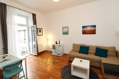 This peaceful apartment, with a relaxing terrace, is located centrally and fully Vienna, Austria Quiet cute Hide Away with private Terracce Entire rental unit vacation rental 52787744