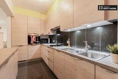 The apartment (not so far from the Atomium of Brussels and nearby the  Basilica  Brussels, Belgium Modern room in design share apartment brussels. Private room in home vacation rental 15785677