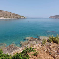 Tholos Alexandra Seaside House is a self-contained ground floor house with two b Heraklion, Greece Tholos Alexandra's Beachfront House Entire cottage vacation rental 654729039682519220