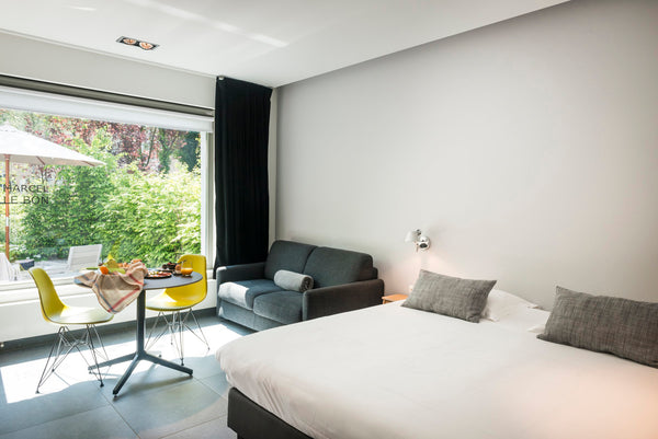 Hippe, ruime kamers met hedendaags design en alle comfort aan een karaktervol hu Ghent, Belgium Marcel de Gand Business & Travel Flats II Private room in rental unit vacation rental 2737715