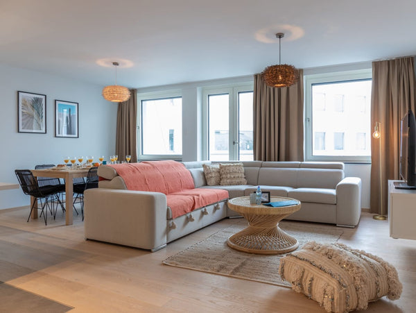 This beautiful three-bedroom apartment is full of light and the many windows are Brussels, Belgium Sweet Inn | Spacious 3BR. near the Grand Place Entire rental unit vacation rental 40413469