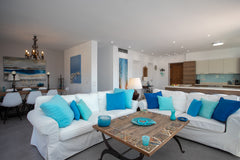 The villa itself comprises of two levels, measuring a total of 185m2, on an esta Athens, Greece Le Grand Blue - Patmos Entire villa vacation rental 40086194
