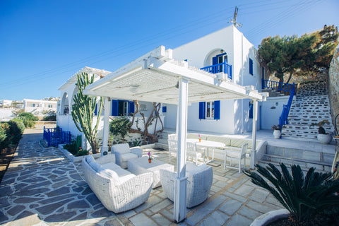 180 m2 traditional mykonian property splits in two levels (3 bedrooms,2 bathroom Nicosia, Cyprus Daphne's Villa Cycladic home vacation rental 24555346