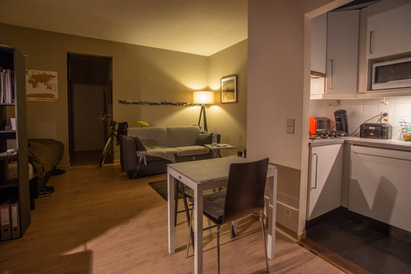 Spacious and bright studio apartment in the heart of Antwerp. With fully equippe  Cozy studio quietly located in the city centre Entire rental unit vacation rental 31064604