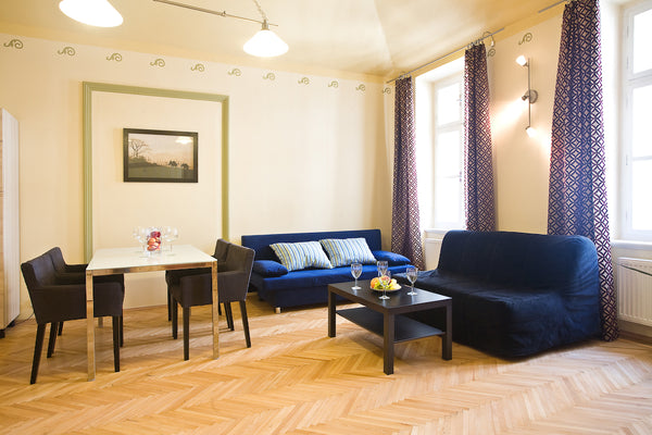 2 bedroom apartment (70 sqm) with balcony is located in Old Town in the street l Prague, Czechia 2 Bedroom Velvet Apartment - Prague Old Town Entire rental unit vacation rental 175334