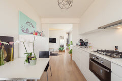 Wake up with the breathtaking view of the sunrising upon the citycenter and Rive Antwerp, Belgium Small Loft! Beautiful Panorama! Ideal for a couple Entire loft vacation rental 10865022
