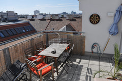 In unserer luxuriösen zweistöckigen Wohnung (130m2) im Herzen Wiens befinden sic Vienna, Austria Zweistöckige Dachterrassenwohnung Private room in condo vacation rental 3535892