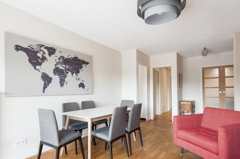 2 or 3 bedroom accommodation with a terrasse and an office (convertible into a t  Cozy 2/3 BR apartment in Lyon 6th - Part-Dieu Entire rental unit vacation rental 19837335