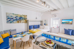 IMPORTANT NOTE: <br />The house is disinfected before every check in. <br /><br  Greece Like a white seagull in the heart of Mykonos! Cycladic home vacation rental 17583908