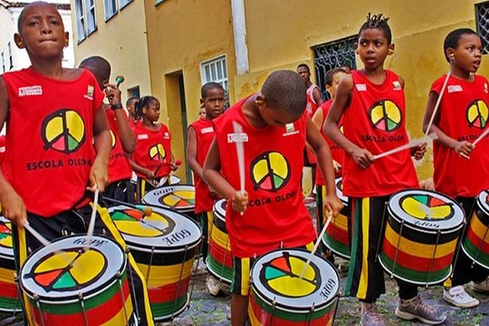 Private Samba Reggae Percussion Class in Salvador  Private Tours and Travel Guide America Bahia CITY Salvador da Bahia Destination Tour