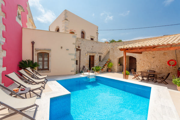 Archontiko Galliaki is a stunning villa surrounded by a private courtyard with p Rethimnon, Greece Stunning villa,Private pool,Near tavern and superm Entire villa vacation rental 49397342