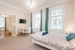 Newly renovated spacious apartment with capacity for up to 6 people. Thanks to i Prague, Czechia NEW family flat near the historic centre Entire rental unit vacation rental 15817555