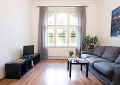 This two-bedroom large apartment is located at the very centre of historical Pra Prague, Czechia Unique two-bedroom apartment Entire rental unit vacation rental 6632674