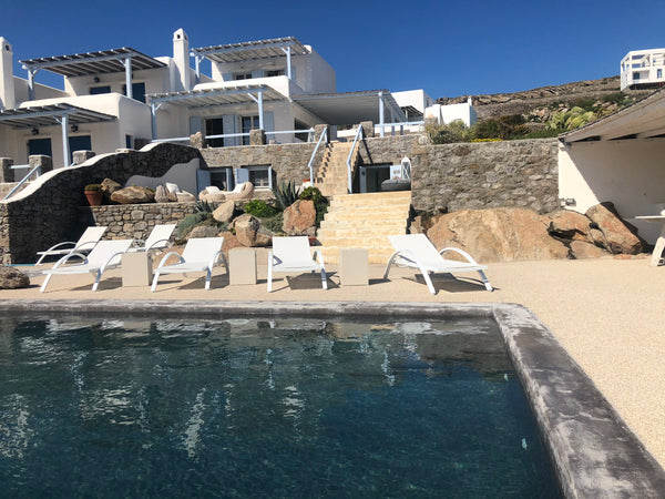 Villa of Aegean architecture and great beauty available for rent in Ornos of Myk Voula, Greece Villa Cudu Entire villa vacation rental 25495721
