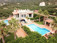 This luxury five star rock building villa is located near the beach of Kambos wi  Kambos Horizon Villa Entire villa vacation rental 42845615