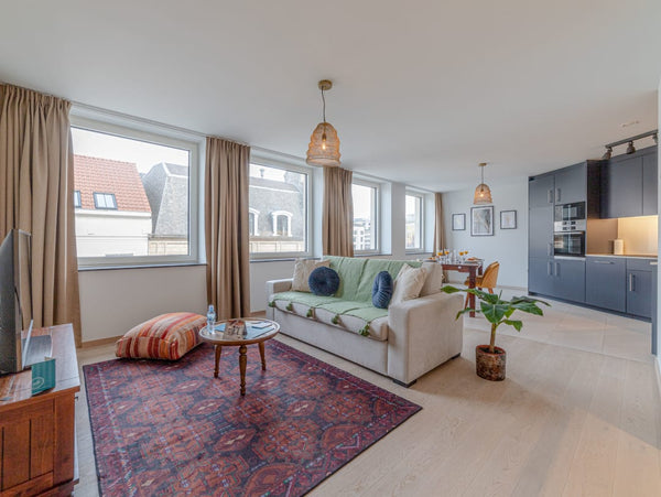 This beautiful one-bedroom apartment is full of light and the many windows will  Brussels, Belgium Sweet Inn | Lovely  1BR  Apt. in Sablon Entire rental unit vacation rental 40414504