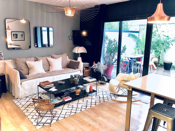 Version contemporaine de l'échoppe bordelaise avec son petit jardin (autrefois p Bordeaux, France Maison individuelle avec terrasse Entire home vacation rental 35571152