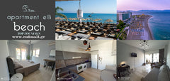 Elli beach apartment top location Rodos has a balcony and is situated in Rhodes   Elli beach apartment top location Rodos Entire rental unit vacation rental 44610958