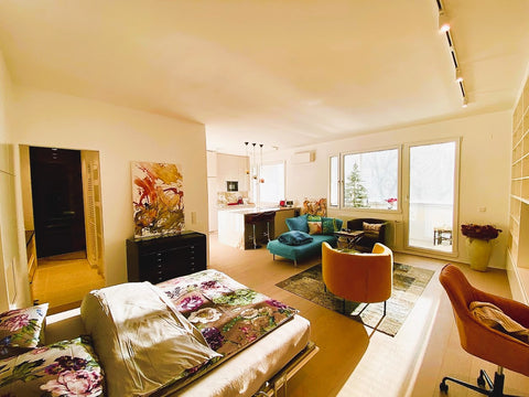 Architektengeplantes Studio-Appartement mit außergewöhnlichem Design und exklusi Vienna, Austria Traumhaftes Design-Studio mit Balkon und Loggia Entire rental unit vacation rental 28223303