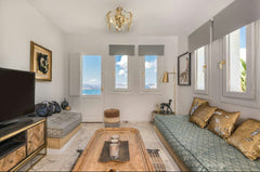 Gold Suite is the perfect accommodation proposal for up to two couples who seek  Greece Gold Suite Private Hot Tub |Panoramic Caldera View Entire villa vacation rental 32151376