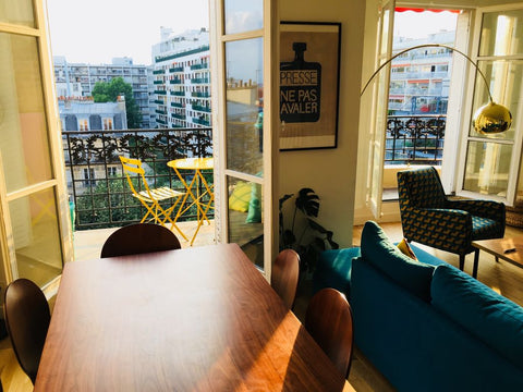 Great and bright apartment in the east Paris, very trendy neighbourhood, 76 m2,  Paris, France Great apartment 3 balconees and panoramas Entire rental unit vacation rental 25473511