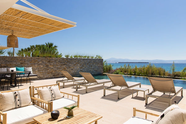 In the picturesque settlement of Dryos in Paros, 300 meters away from the famous Chalandri, Greece Aequora Villa II - Paros, 10m away from the beach! Entire villa vacation rental 24640240