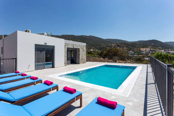 Villa Istron is a three-bedroom, three-bathroom hillside villa, a short drive aw  Villa Istron Entire villa vacation rental 648979476911399912