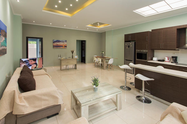 Creta Nostos luxury apartment <br />Our newly constructed (100m2)  modern equipp  Creta Nostos Luxury Apartment. Entire rental unit vacation rental 19346106
