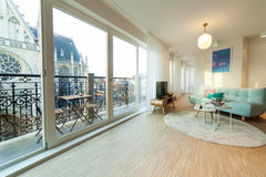 This beautiful two-bedroom apartment is full of light and the huge windows are o Brussels, Belgium Sweet Inn | Elegant 2BR near Sablon Cathedral Entire rental unit vacation rental 21133903