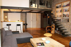 Vivez l'expérience lyonnaise dans cet appartement typique et très confortable, r Lyon, France Room in Industrial flat in the heart of Lyon Private room in rental unit vacation rental 15401250