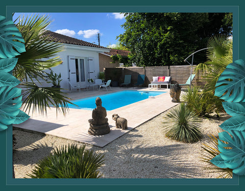 Villa La Palmeraie Mérignac - Location avec Piscine & SPA pour 4/6 personnes<br  Mérignac, France Maison - Piscine & SPA entre plage et centre ville Entire home vacation rental 43819129
