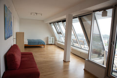 Ob kurz, oder lang, bei Schnee, oder Sonne, die kleine Dachgeschosswohnung ist i Vienna, Austria helles Studio mit Terrasse und super Ausblick Entire condo vacation rental 52576200