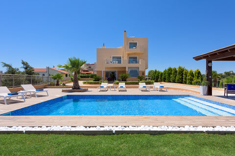 Aegean Blue Villa is an incredible villa for rent, located in Koskinou Village,  Greece Aegean Blue Villa Entire villa vacation rental 19955863