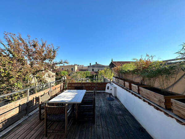 Magnifique duplex avec une terrasse SUD , situé dans le quartier Ornano, quartie Le Havre, France Appartement de charme Bordeaux Entire rental unit vacation rental 635436211426519278