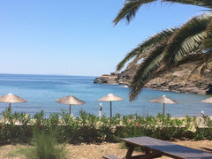 The apartment looks out over Ambela Beach, one of the finest beaches in Syros wi Ireland Above the Beach at Ambela; 1 bedroom plus loft bed Entire rental unit vacation rental 19441170