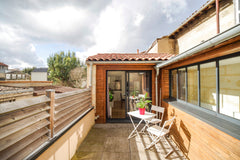 This beautiful duplex apartment is located on the 1st floor of a 19th century st Bordeaux, France L'Insolite - Duplex apartment with Terrace Entire rental unit vacation rental 45779379