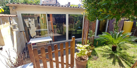 Dépendance au calme avec vue sur le jardin, totalement indépendante, accès et ex Bordeaux, France Dépendance bordelaise Entire guesthouse vacation rental 34037317