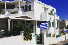 Fira Backpackers is a new budget place with private rooms and dorms in downtown  Thera, Greece 10 Persons private room at Fira downtown Private room in guesthouse vacation rental 43848915